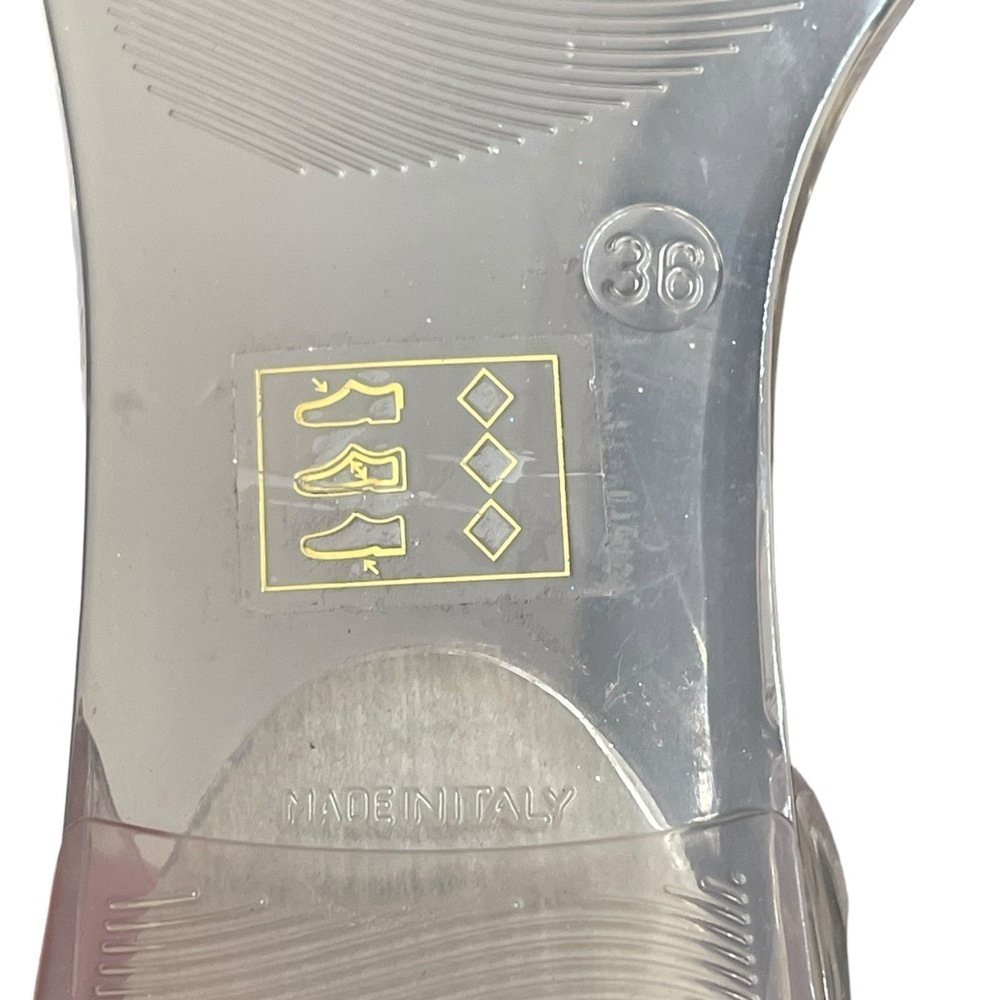 Stuart Weitzman Gemini Clear Jelly size 36 - Picture 12 of 14
